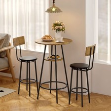 HOMCOM Bartisch mit 2