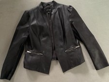 Leichte Lederjacke (Imitat)