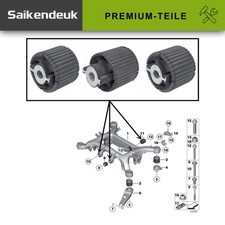 3x Differentiallager Difflager