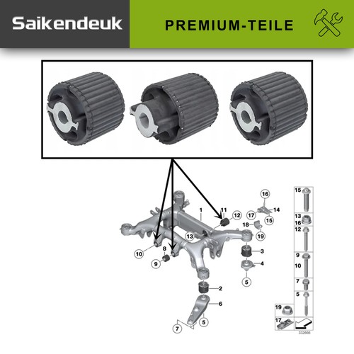 Differentiallager difflager - 3x,
