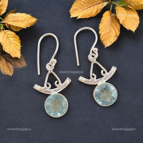Himmelblauer topas edelstein - himmelblauer,