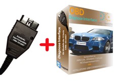 OBD2 Diagnosegerät Interface für BMW Standard Tools Software E60 E39 E46 E53 E87