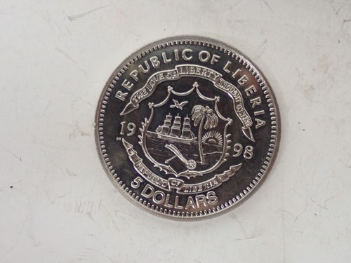 Münze republic liberia - -, of