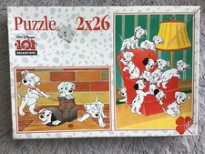 101 Dalmatiener ** 2 x 26 Teile Komplett  ** DISNEY PUZZLE **