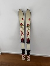 Vintage Erbacher „Pumuckl“ Kinderski mit Salomon S127 Bindung,Retro-Sammlerstück