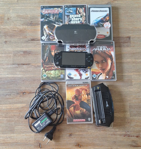 Sony psp schwarz zubehörpaket - psp,