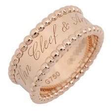 Van Cleef & Arpels Perle Senior Tüll Ring Schmuck K18PG Roségold