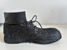 Rundholz Schuh Schwarz 37 38 