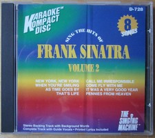 Frank Sinatra Vol. 2 von Karaoke (Backing/Vocal/Lyrics) | CD | Zustand gut