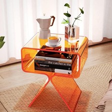 Moderner Acryl-Beistelltisch – Stilvoll, Vielseitig und Kompakt