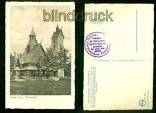 Brückenberg sw-AK Kirche Wang