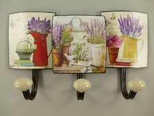 Wandgarderobe Schilder Blumen