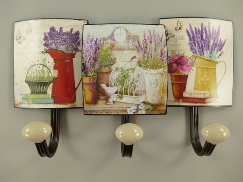 Wandgarderobe schilder blumen - schilder,