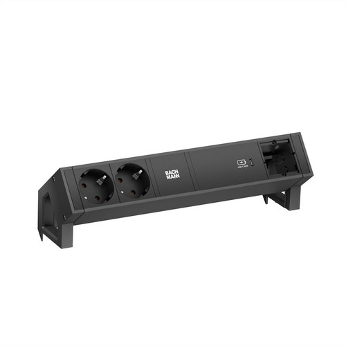 Bachmann desk2 2xschutzkontakt - bachmann,