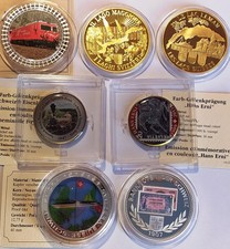 7x SELTENE Medaille Schweiz