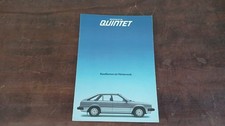 Autoprospekt Honda Quintet aus