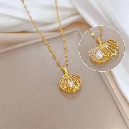Halskette edelstahl gold - edelstahl,