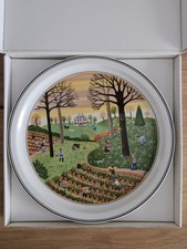 Villeroy & Boch Design Naif Wandteller Jahreszeiten Herbst