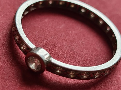 750 weißgold ring - 750,
