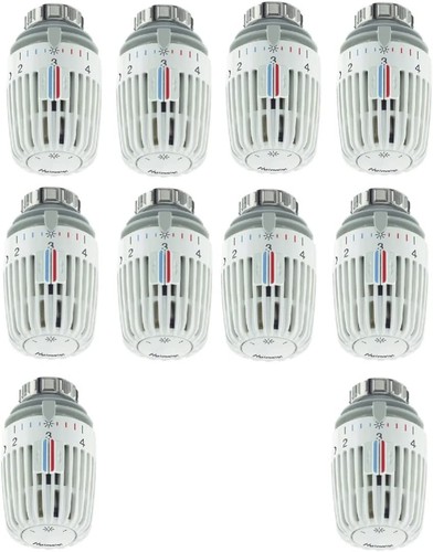 12x heimeier thermostat kopf - heimeier,
