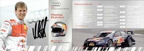 Mattias ekström audi dtm - mattias,