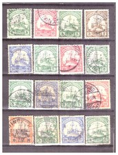 Deutsch-Südwestafrika 1901 Sammlung Deutsches Reich Germania  gestempelt