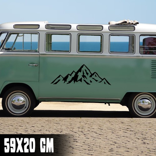 Auto aufkleber berge 2 - aufkleber, #2"