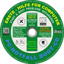 ✅ULTIMATE RECOVERY REPAIR BOOT CD WINDOWS XP 7 8 10 11 REPARIEREN DATENRETTUNG👍