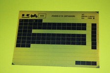 original Microfiche Kawasaki