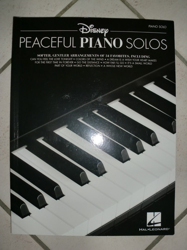 Disney peaceful piano - disney, solos