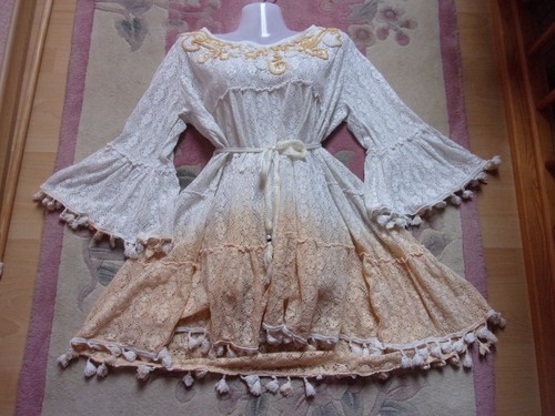 Romantik spitzen kleid dress - spitzen,