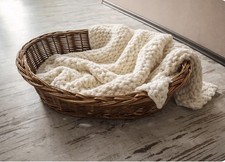 Großer ovaler Weidenkorb 70