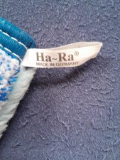 Ha-Ra Microfleece Handschuh, 2 verschiedene Seiten, blau, neuwertig
