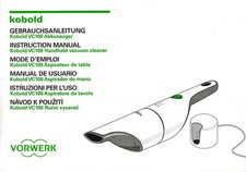 Gebrauchsanleitung 6-sprachig: Akkusauger VORWERK VC100