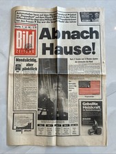 BILD Zeitung 22. Juli 1969
