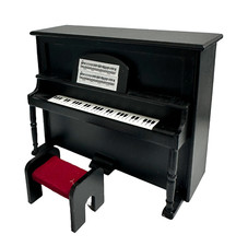 Puppenstube Klavier & Bank