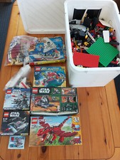Großes LEGO Paket - Kiste voller Legosteine - dazu Set's in Originalverpackungen