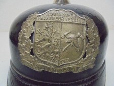 1wk  Pickelhaube Gestempelt Kaiserreich Später Als FW  Helm Weiter Verwendet