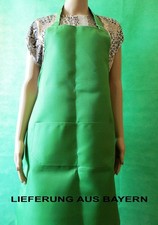 Schürze Damen & Herren 2 Taschen bir Tailieumfang 129cm BITTE MESSEN  GRÜN