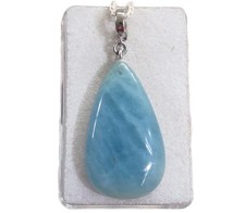 Aquamarin Cabochon Anhänger