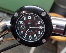 Motorrad Uhr  Lenkeruhr , für  INDIAN  Harley Davisdon und andere Oldtimer