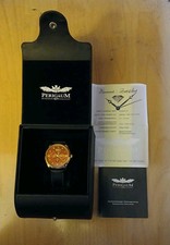 Armbanduhr mit Diamanten und Zertifikat-Perigaum 1972