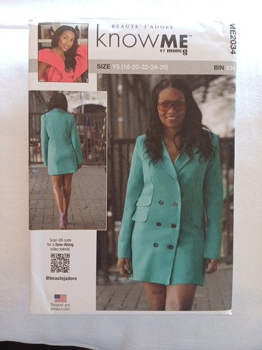 Knowme 2034 schnittmuster - knowme,