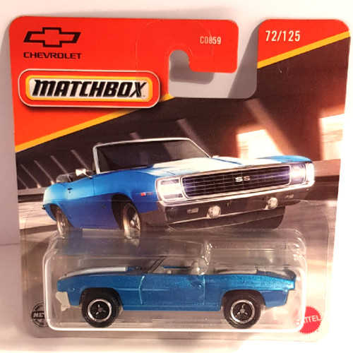 Matchbox 2024 1969 69 camaro - matchbox,