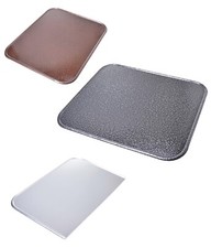 Aqbau® Ofen-Bodenblech Kaminöfen Bodenplatte Bodenschutz für Feuerstellen