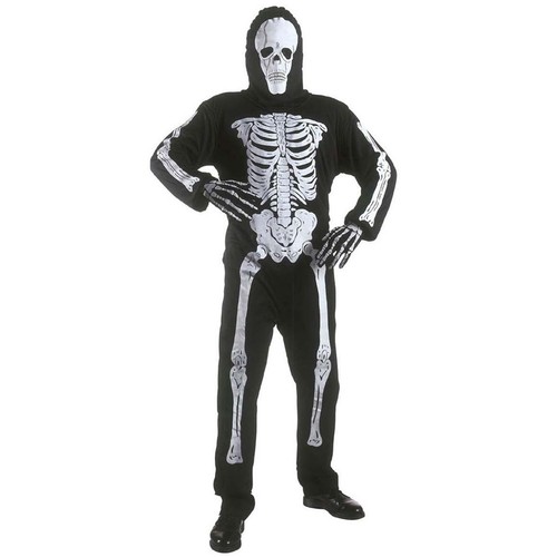 Kinder skelett kostüm maske - kinder,