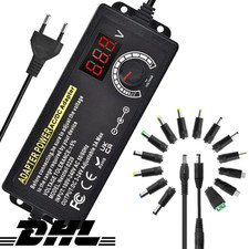 72W 3V-24V 3A Verstellbarer Netzadapter,Einstellbares Netzteil AC DC Adapter