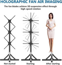3X50cm 3D Holographic
