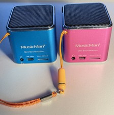 2x MusicMan Mini Soundstation - USB - in blau und in pink