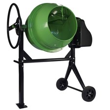 Betonmischer Zementmischer 140 L Mischmaschine Mörtelmischer Beton 550 W